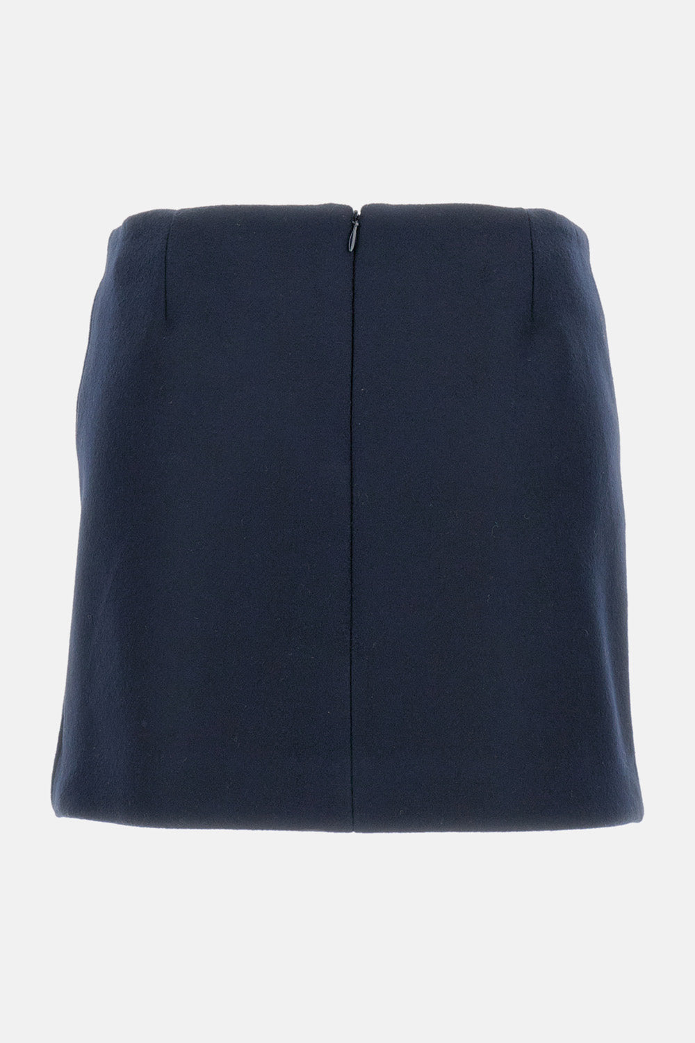 SportMax Skirts Blue Virgin Wool