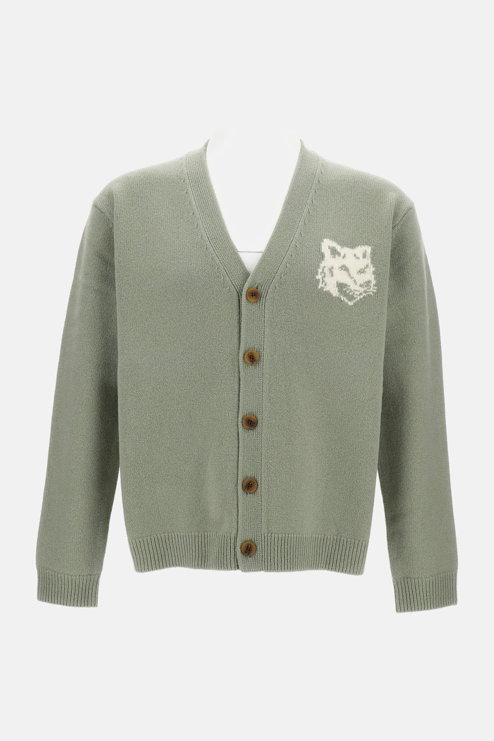 Maison Kitsune Sweaters Green