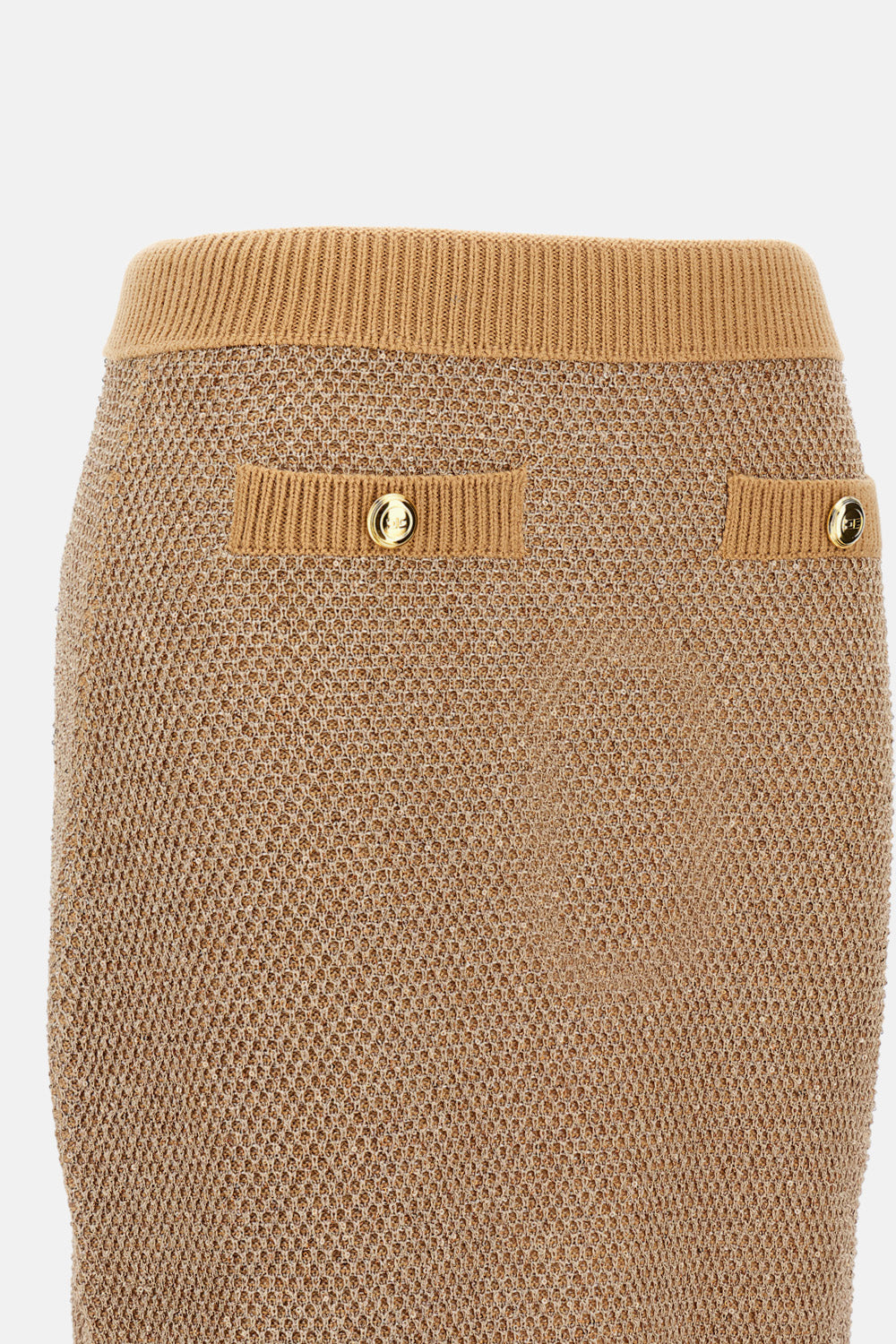 Elisabetta Franchi Skirts Beige