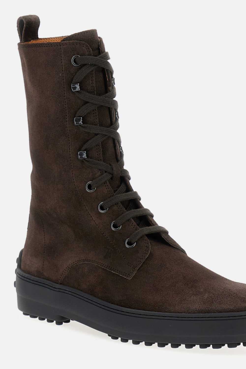 Tods Boots Brown Leather