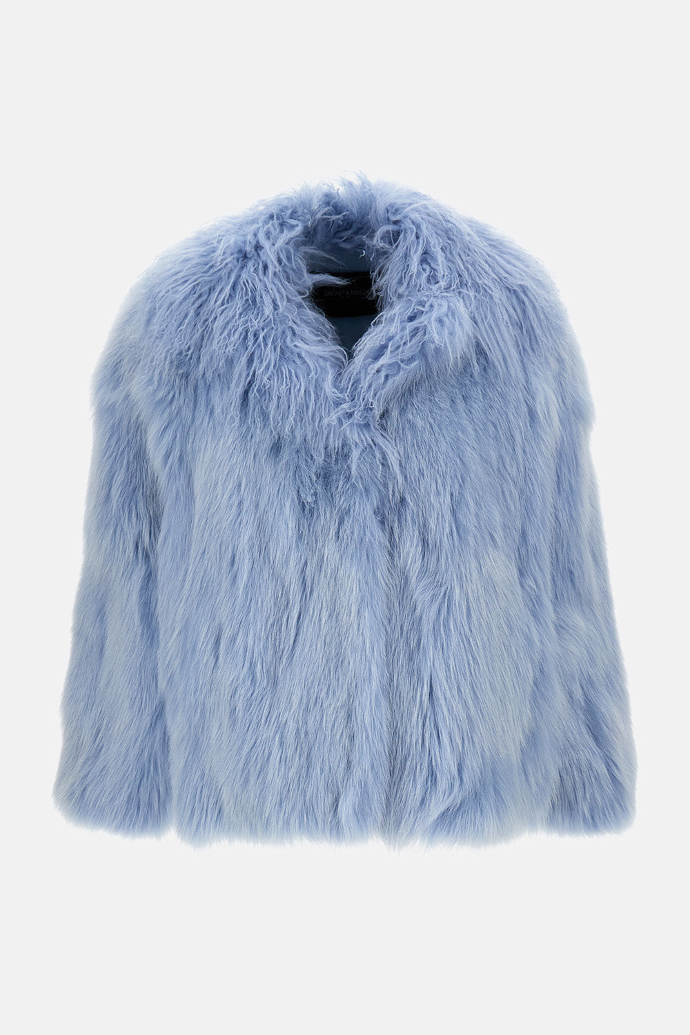 Simonetta Ravizza Coats Clear Blue Fox