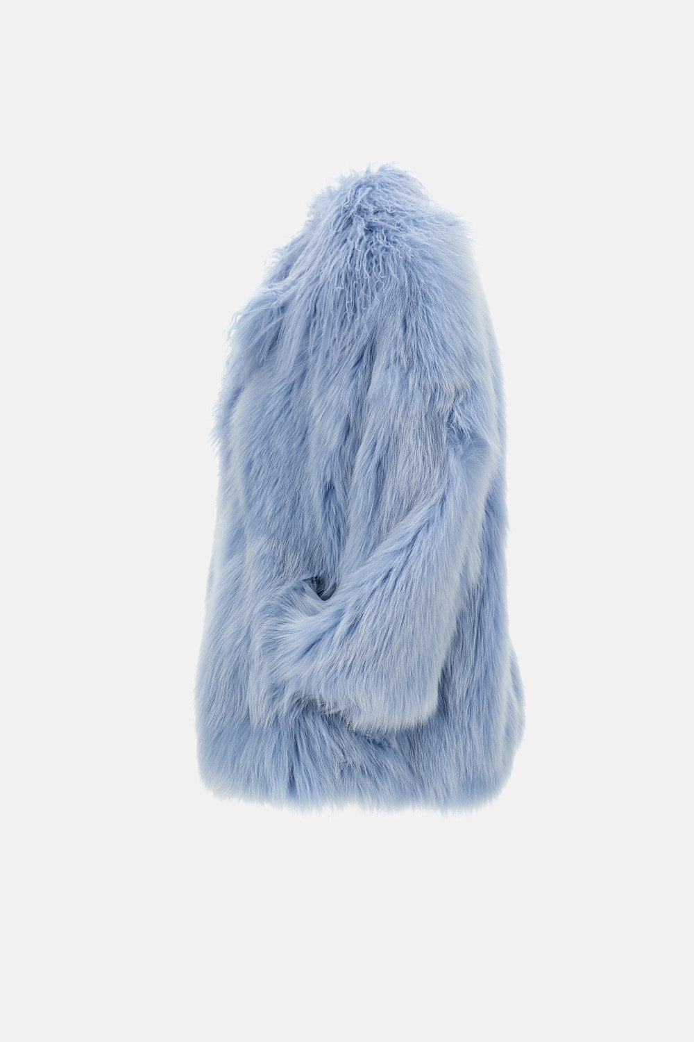 Simonetta Ravizza Coats Clear Blue Fox