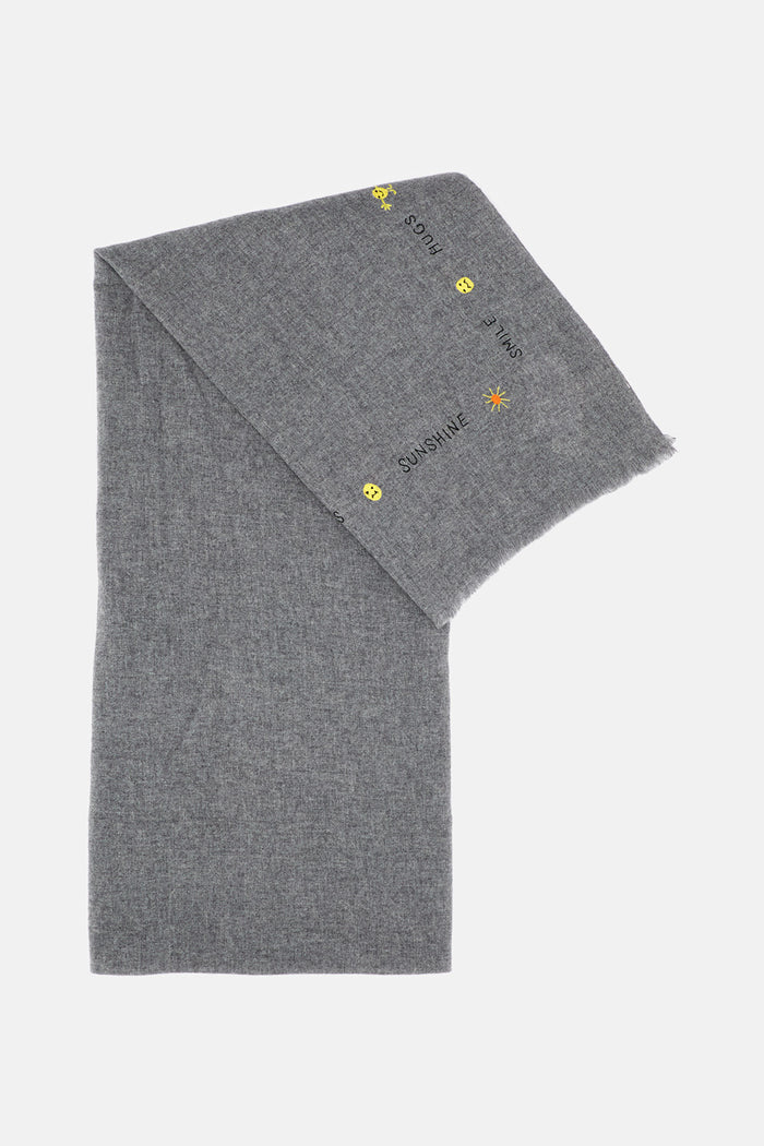 BENARAS BY CITRUS Scarfs Grey Wo Ny