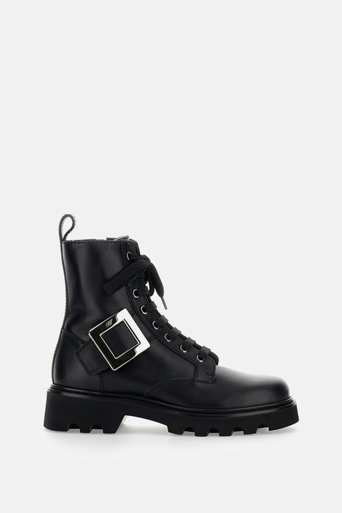 Roger Vivier Boots Black Calf Leather
