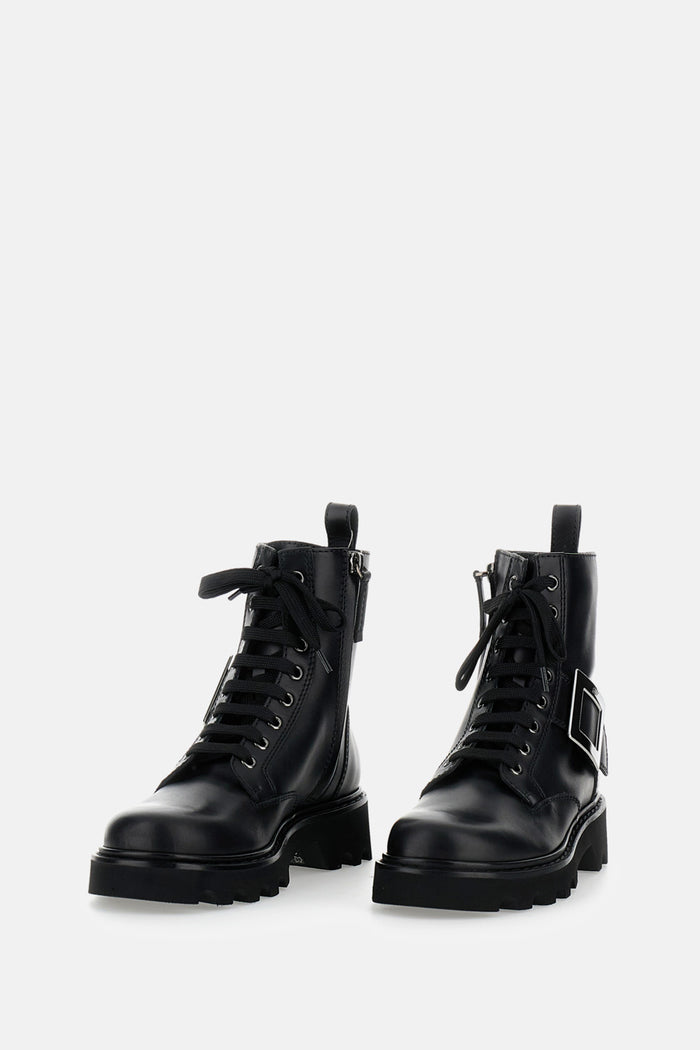 Roger Vivier Boots Black Calf Leather