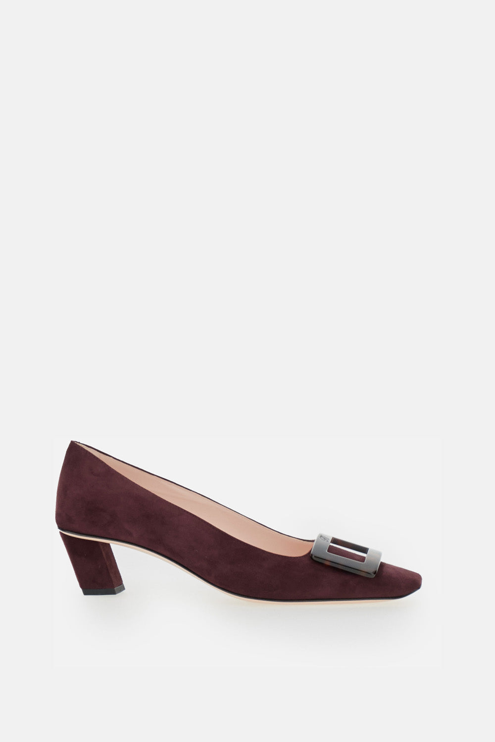 Roger Vivier With Heel Brown Goat Leather