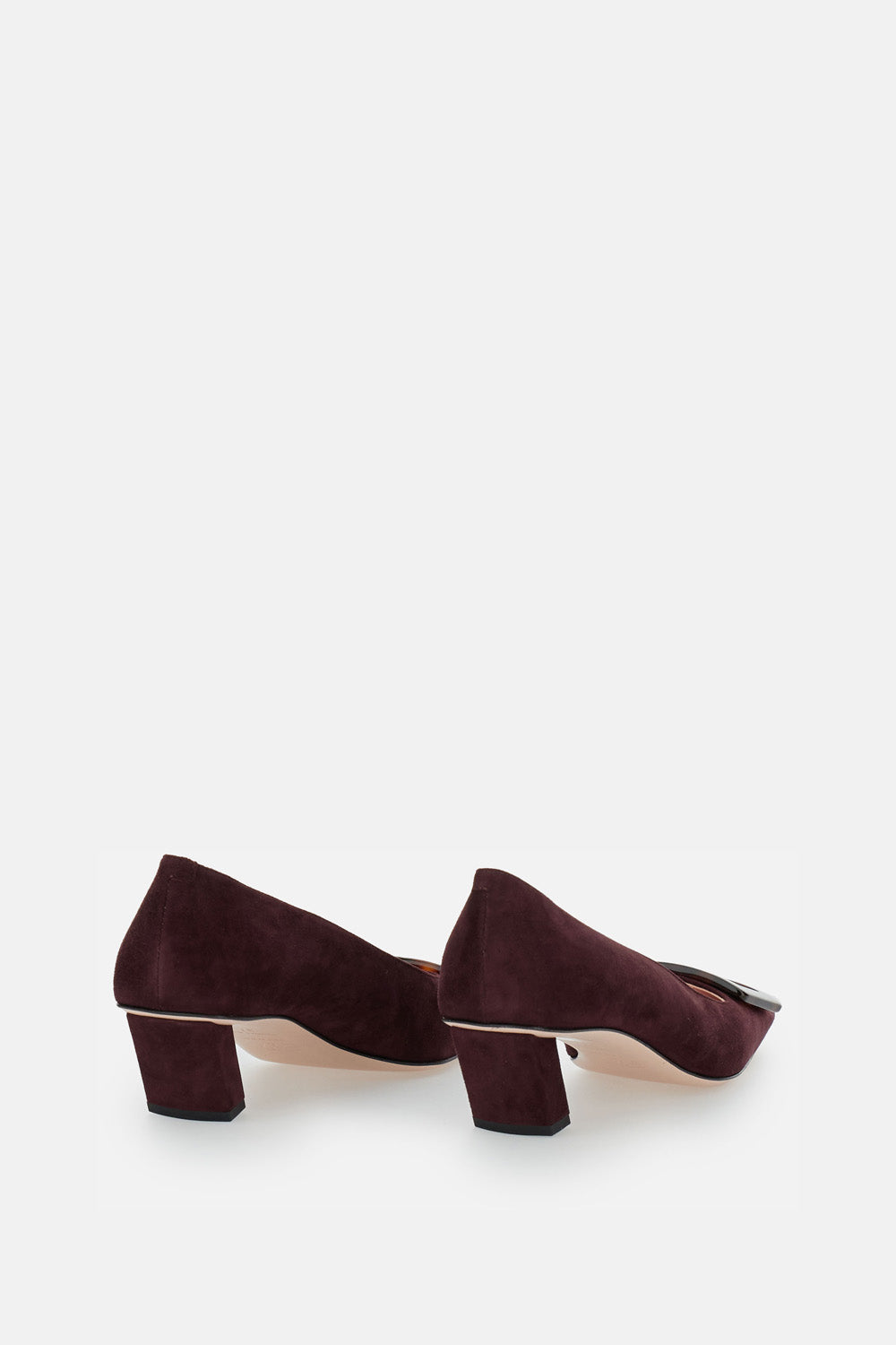 Roger Vivier With Heel Brown Goat Leather
