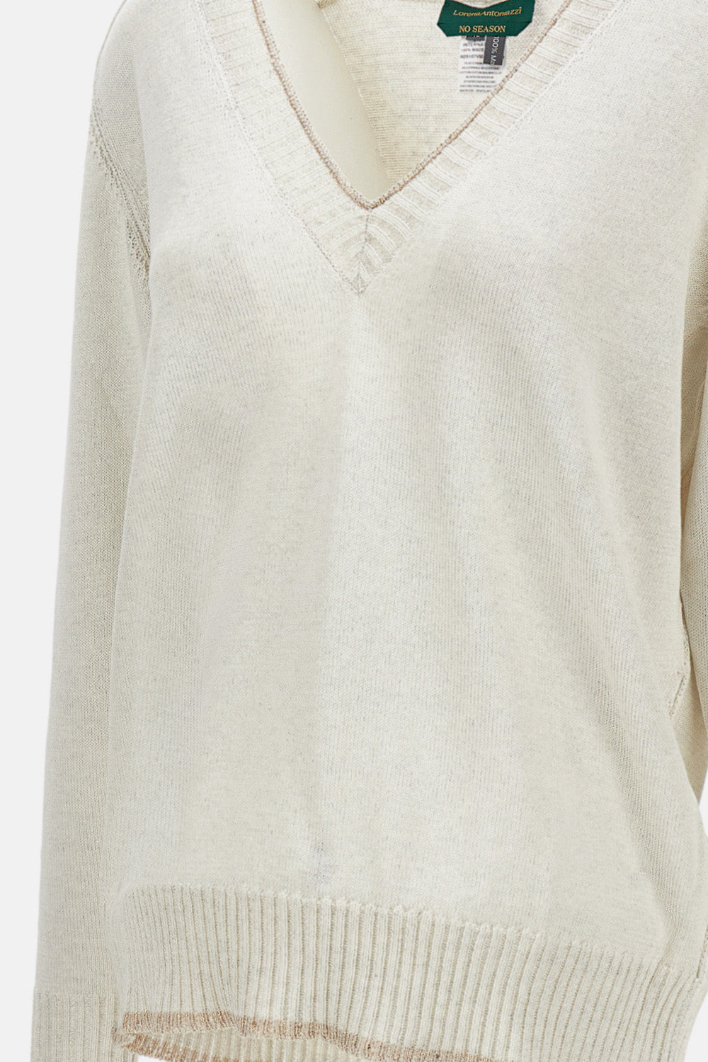 Lorena Antoniazzi Sweaters White Co Vi Pl Ws
