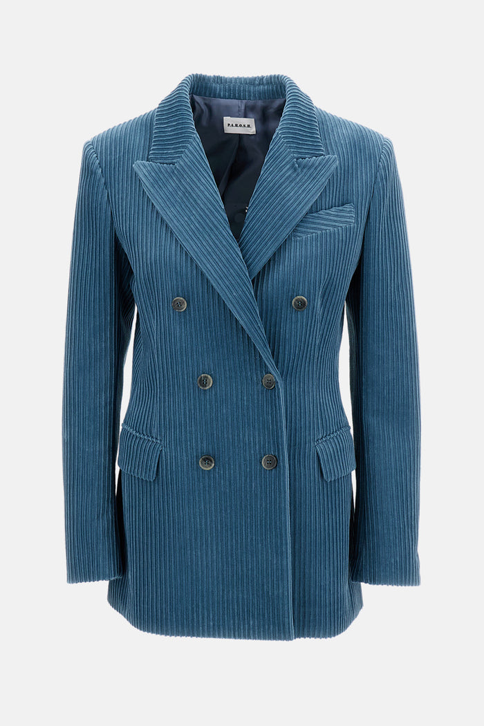 Parosh Jackets Clear Blue