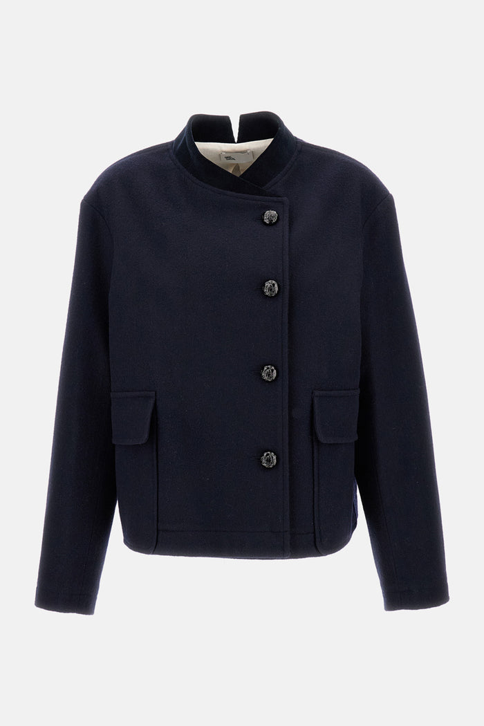 Sibel Saral Jackets Blue Wo Pa