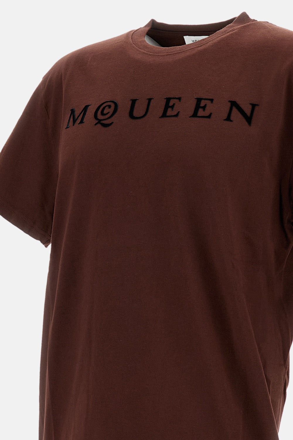Alexander Mcqueen T-Shirts And Polos Brown