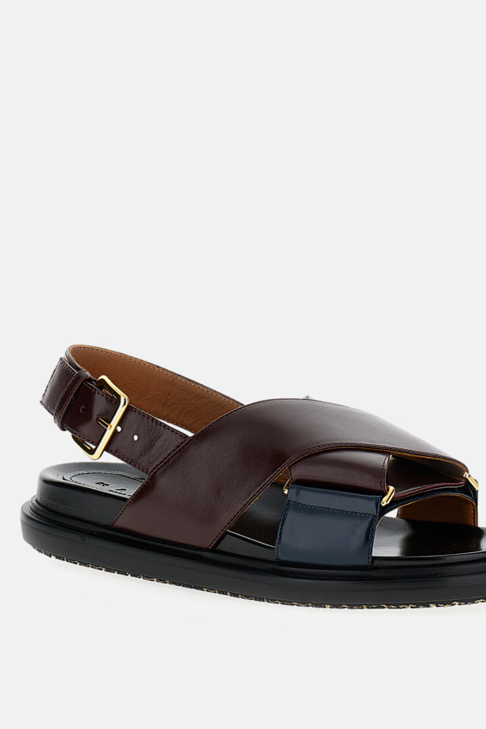 Marni Sandals Brown Ovine Leather
