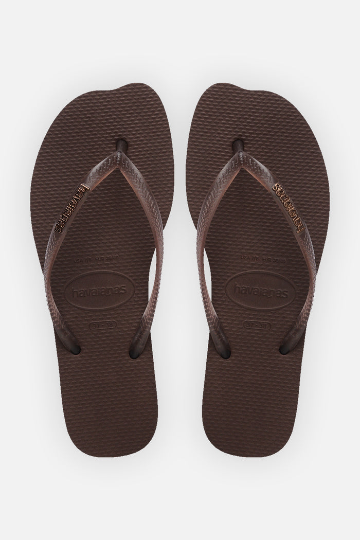 Havaianas Sandals Brown Rubber