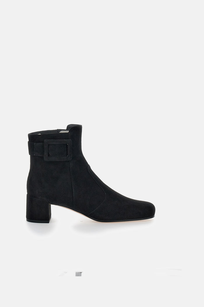 Roger Vivier Boots Black Goat Leather