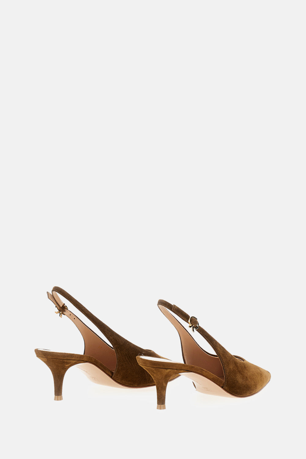 Gianvito Rossi With Heel Brown Leather