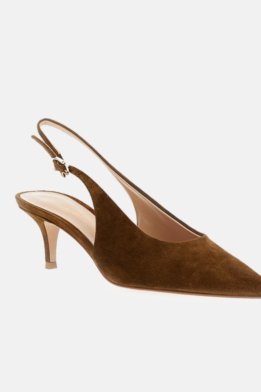 Gianvito Rossi With Heel Brown Leather