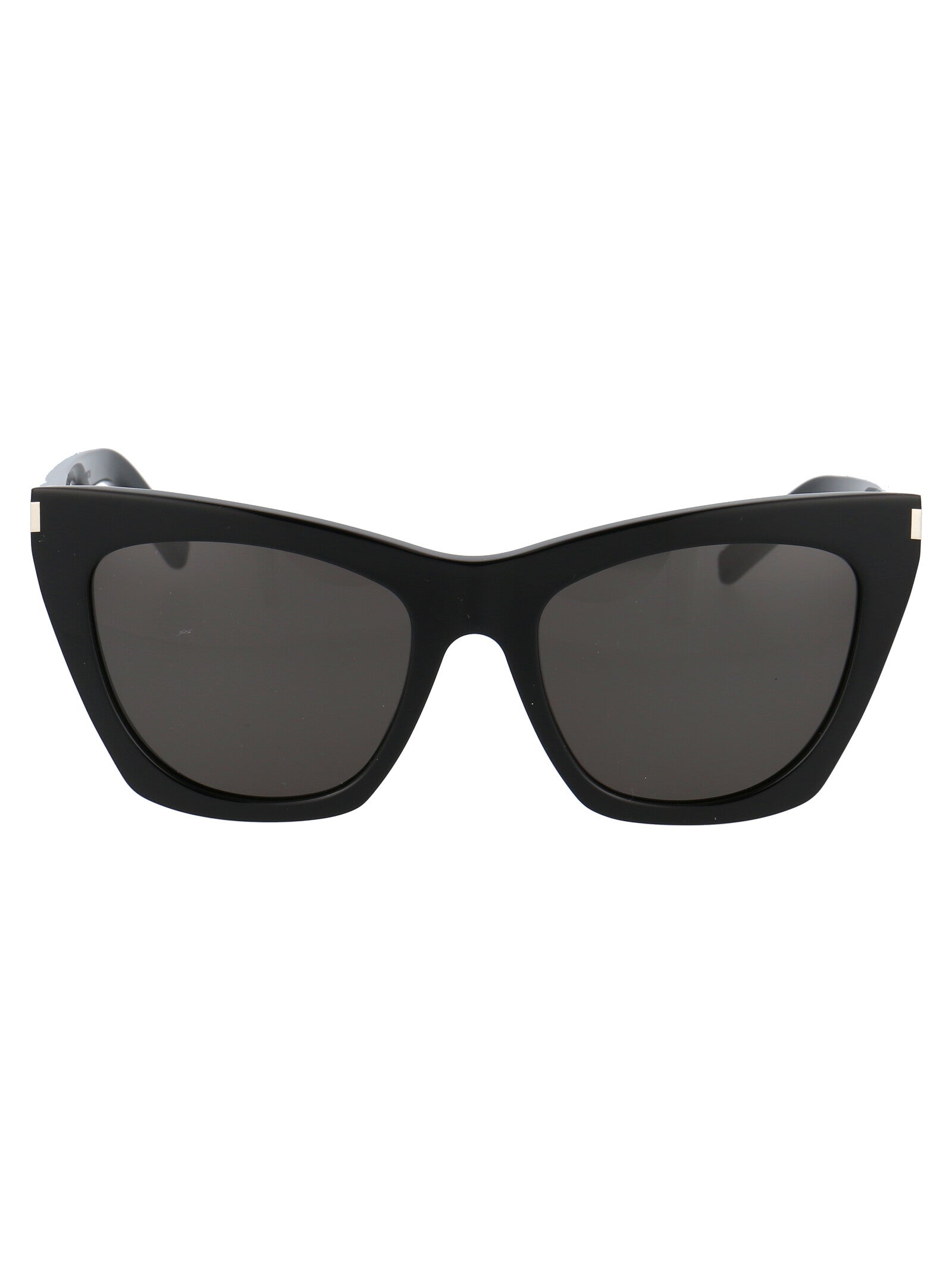 Sl 214 Kate 001 Black-black-grey Acetate Sunglasses