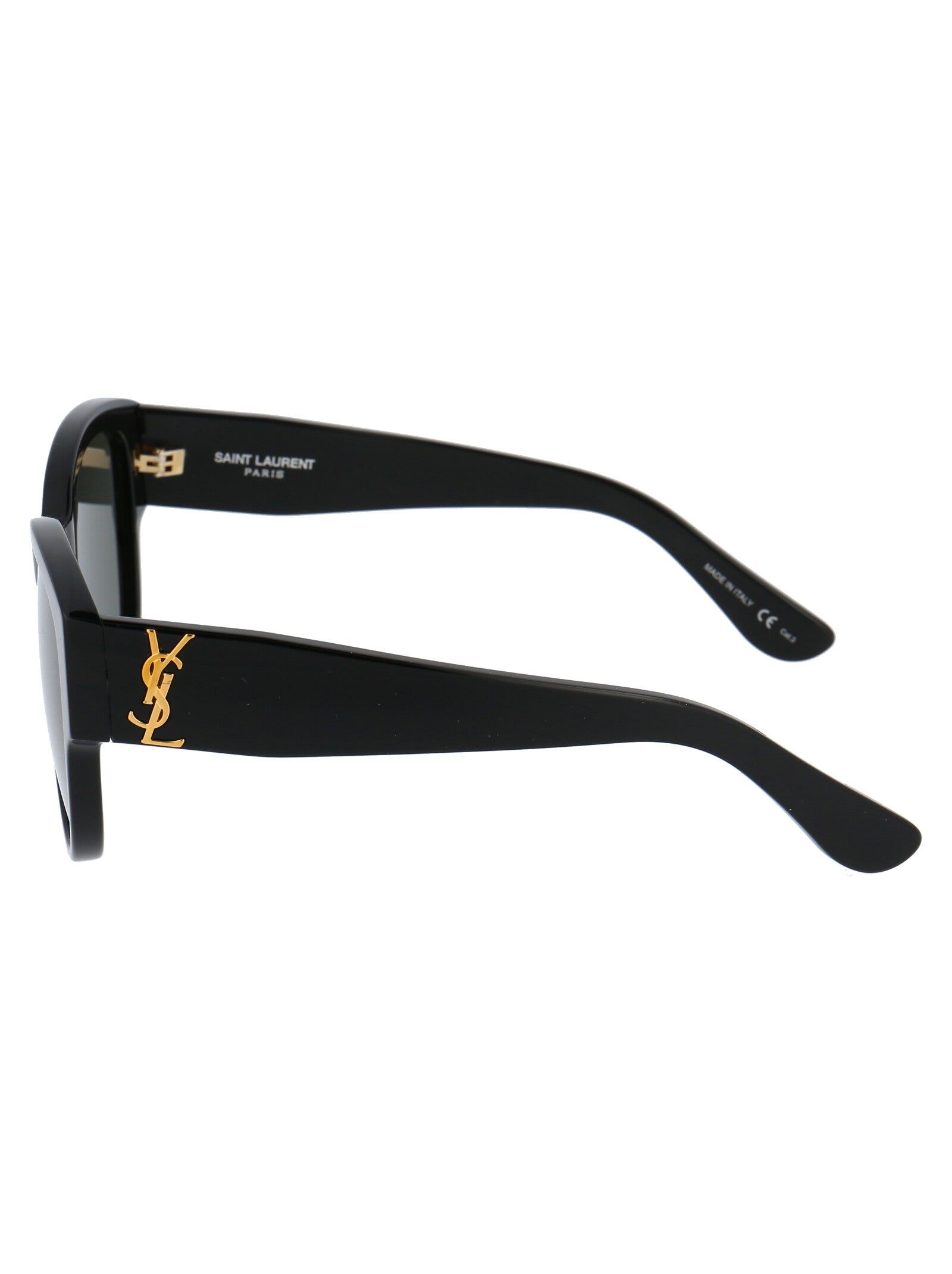 Sl M3 002 Black Grey Acetate Sunglasses