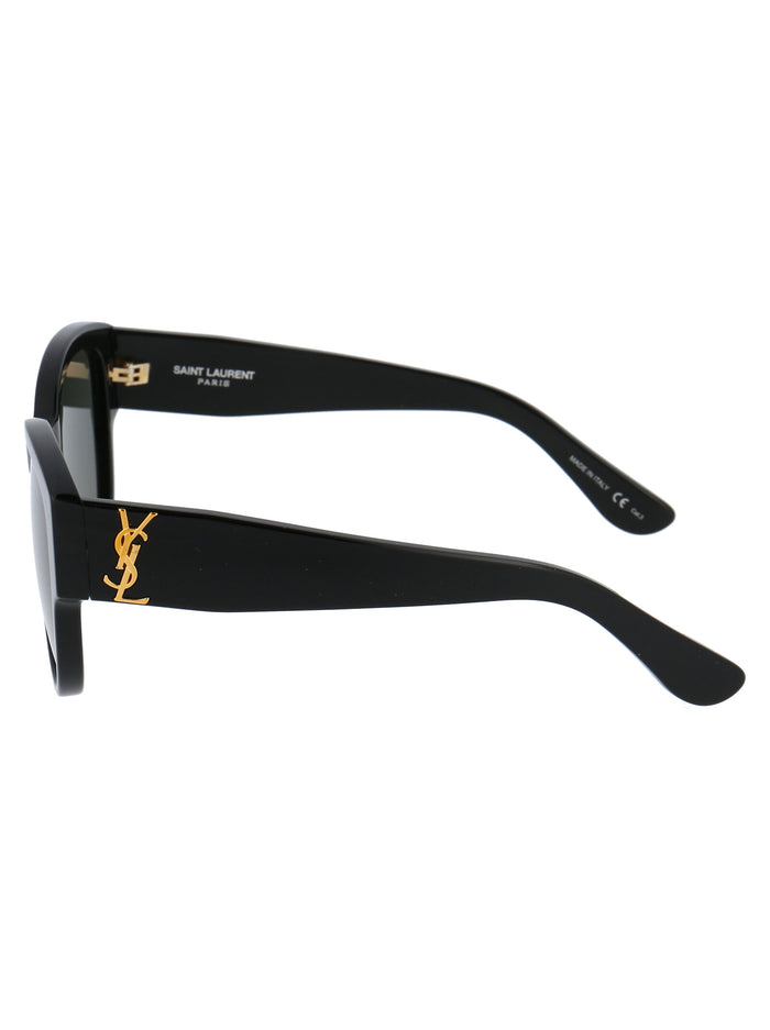 Sl M3 002 Black Grey Acetate Sunglasses
