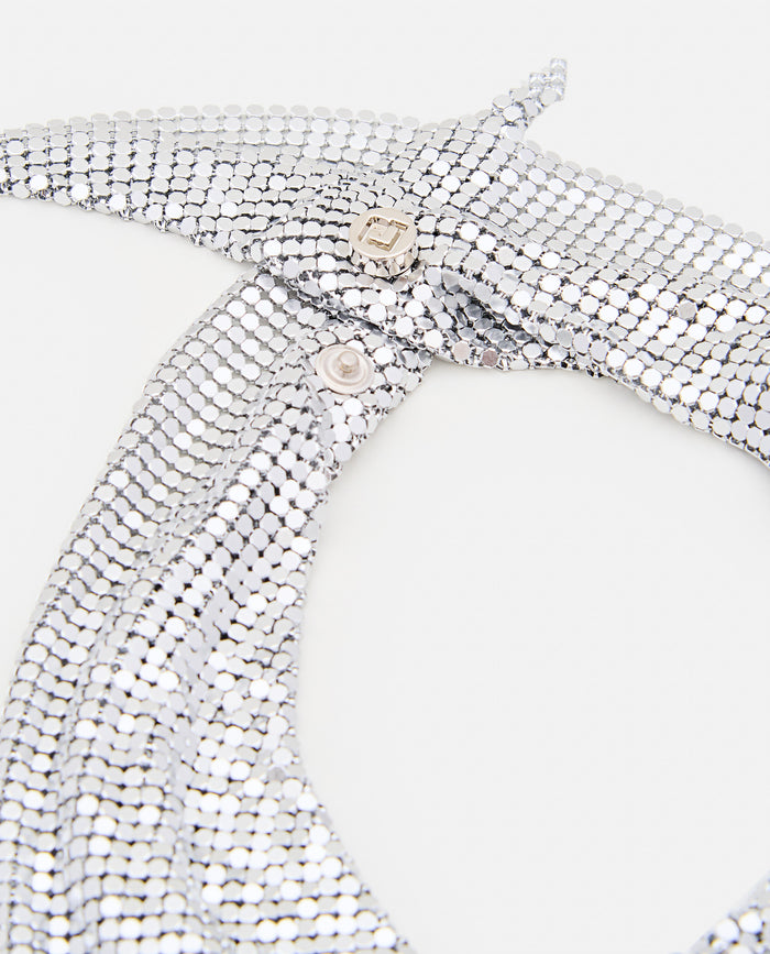 RABANNE Scarfs Silver Aluminium