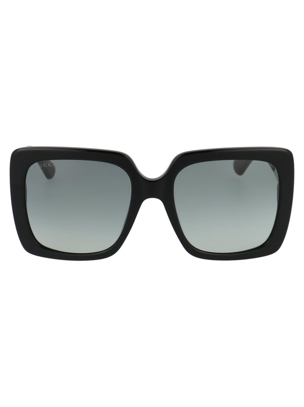 Sunglasses Gg0418s Black-Grey Acetate Black/black/grey