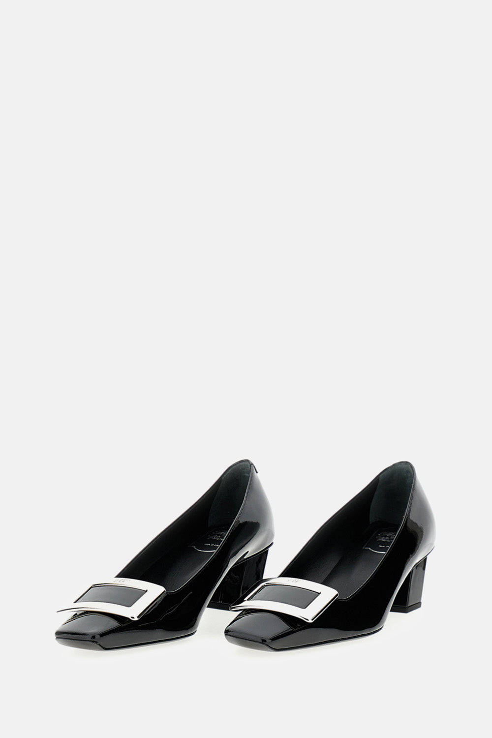 Roger Vivier With Heel Black Calfkin