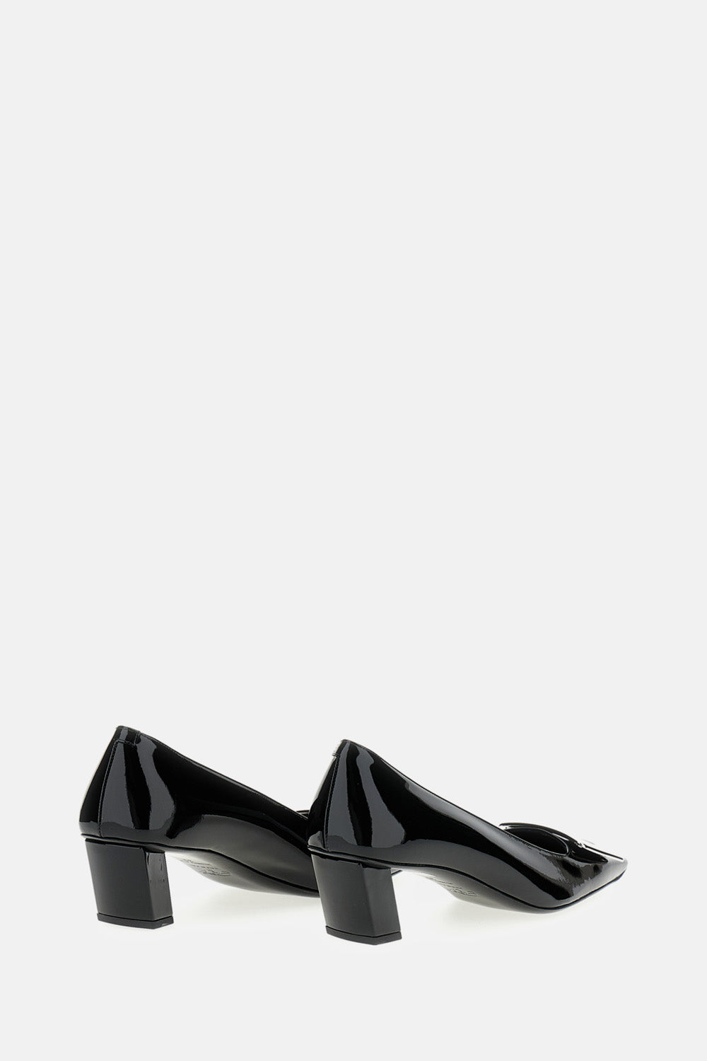 Roger Vivier With Heel Black Calfkin