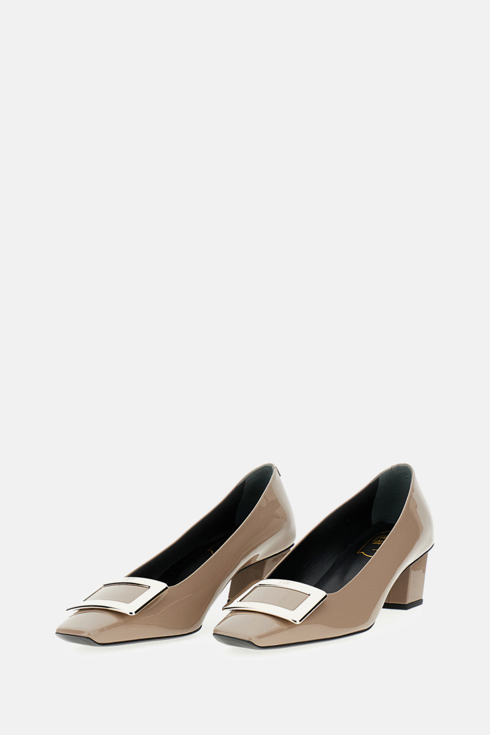 Roger Vivier With Heel Grey Calfkin