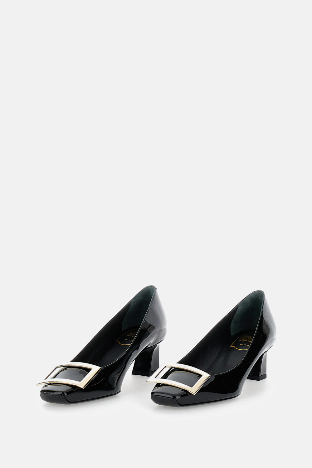 Roger Vivier With Heel Black Calfkin