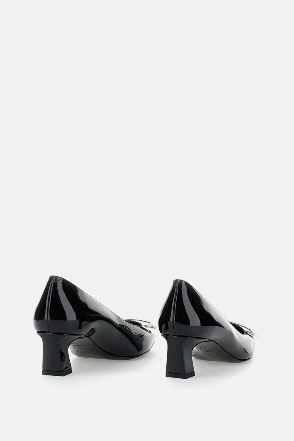 Roger Vivier With Heel Black Calfkin
