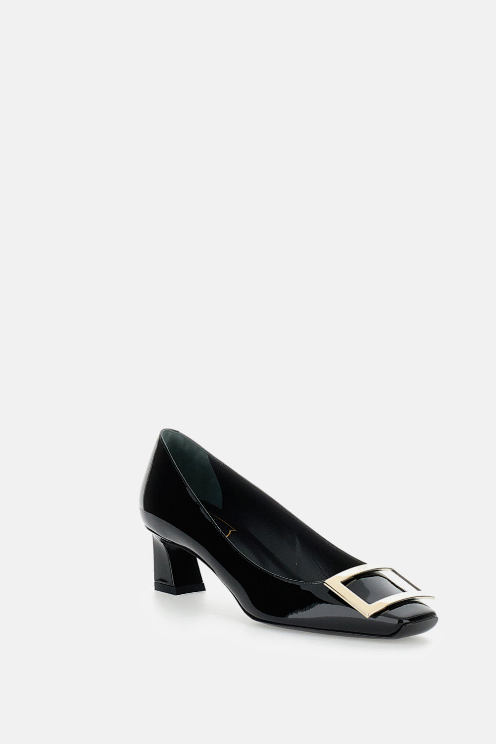 Roger Vivier With Heel Black Calfkin