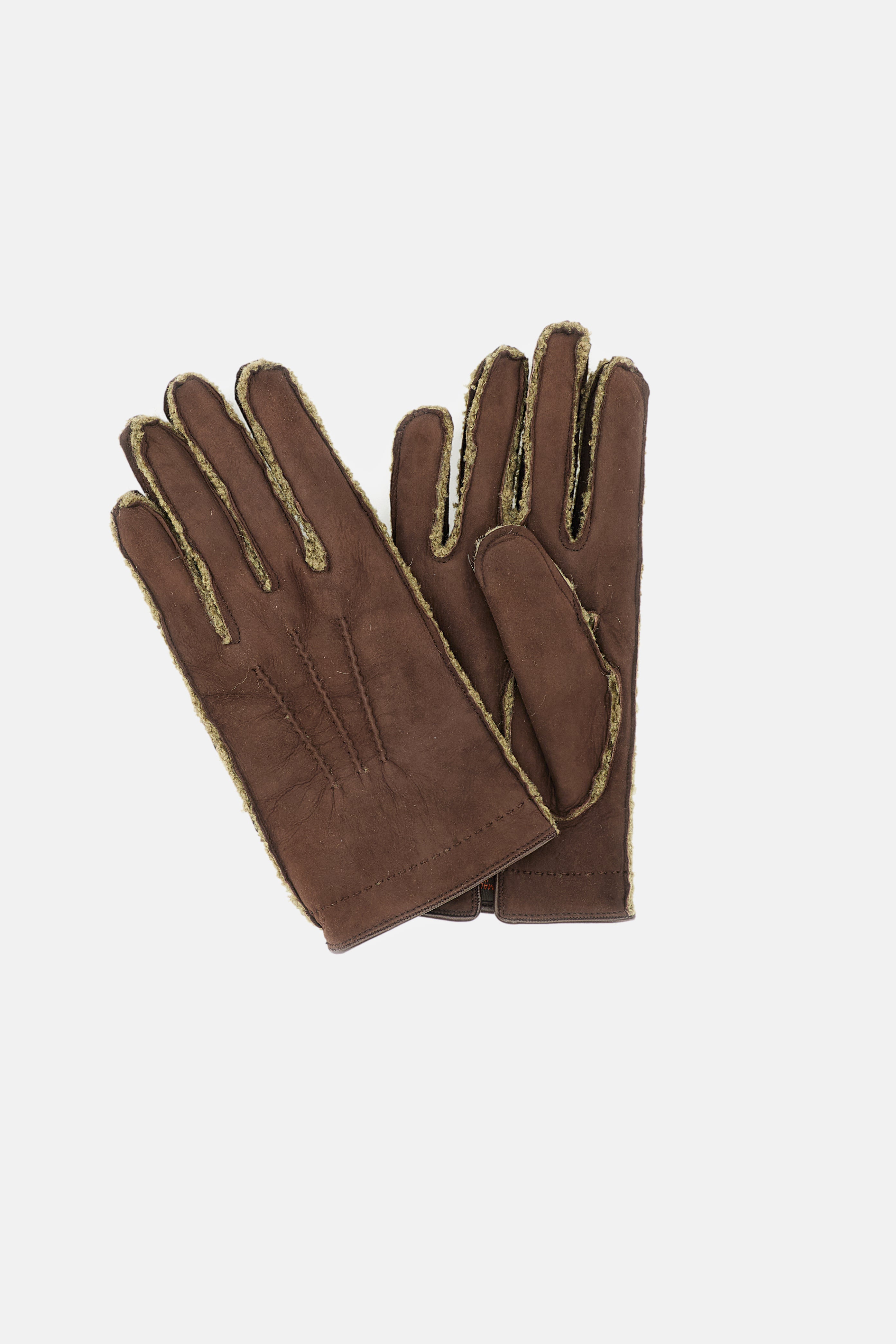Mario Portolano Gloves Brown