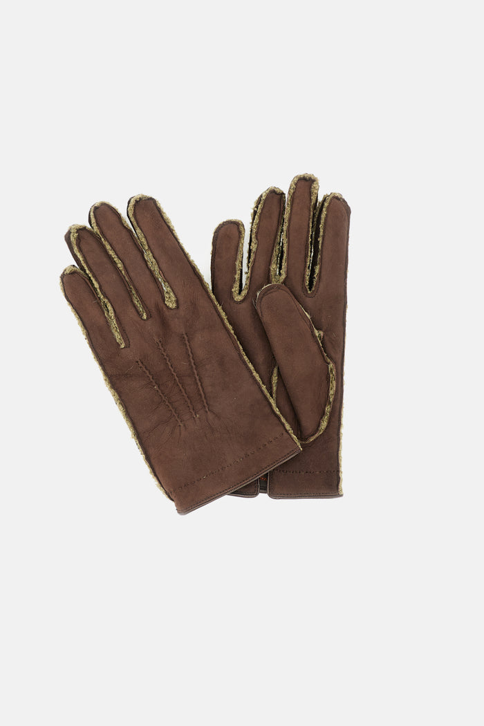 Mario Portolano Gloves Brown