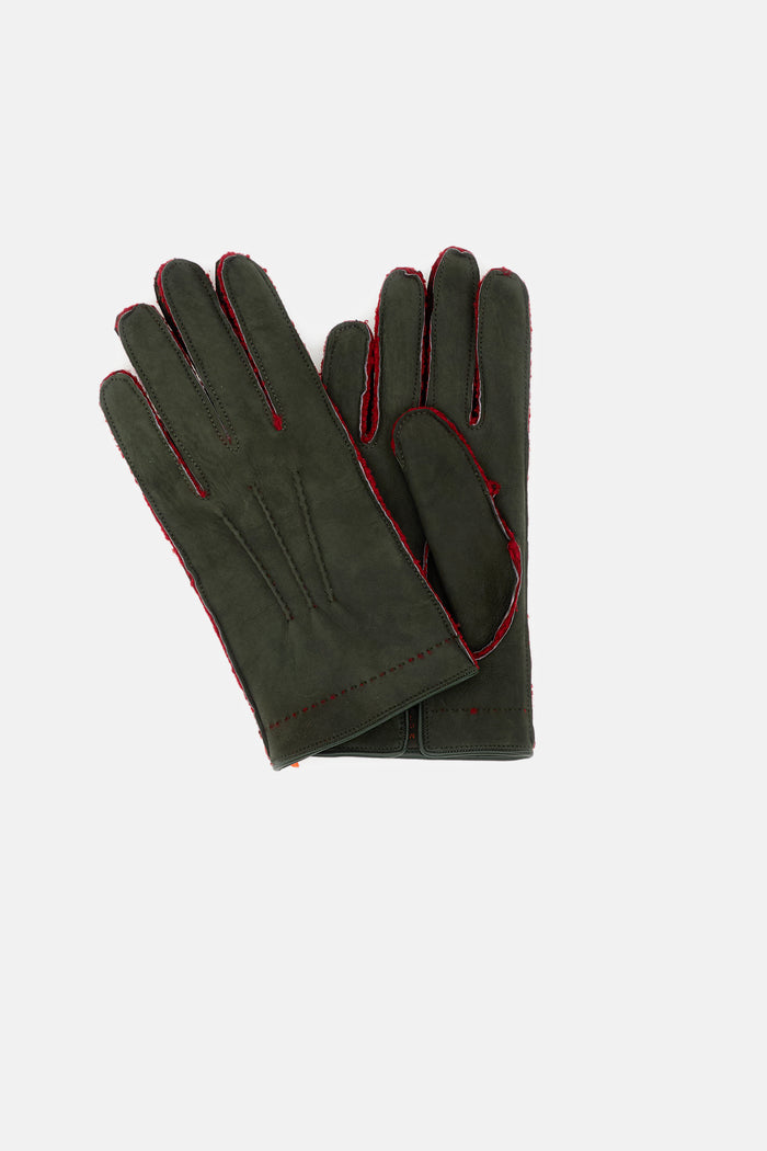 MARIO PORTOLANO Gloves Green