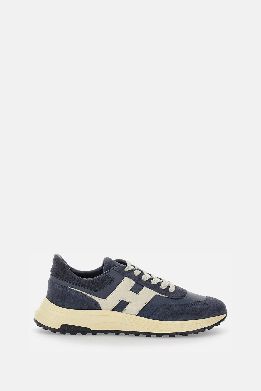 Hogan Sneakers Blue Calfskin Mutton Leather
