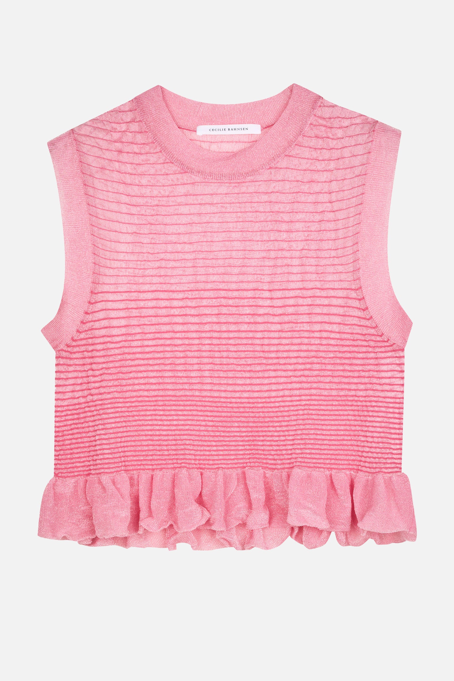 CECILIE BAHNSEN Top Pink Pa Ea