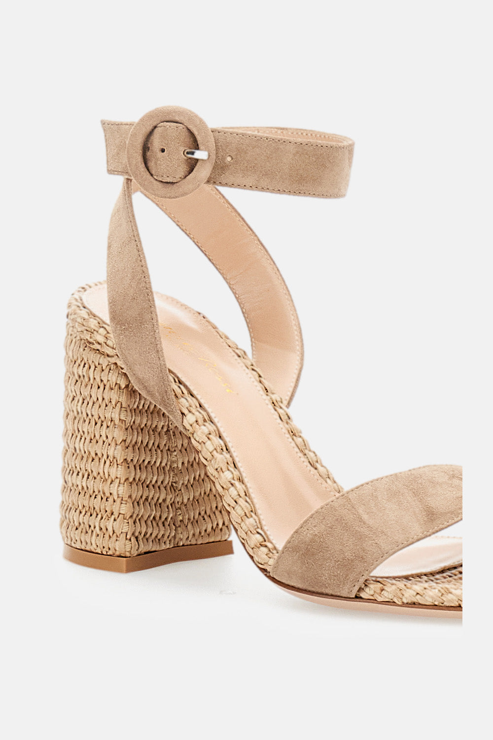 Gianvito Rossi Sandals Beige Leather