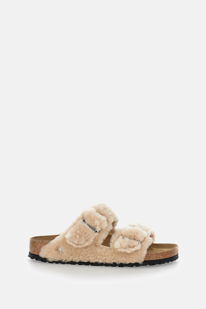 Birkenstock Sandals Beige Leather