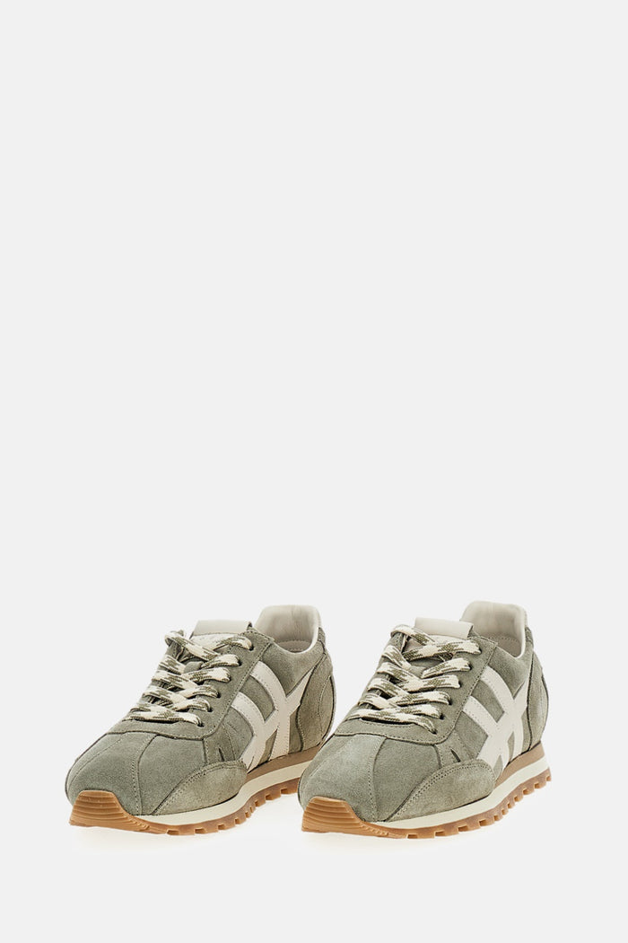 Hogan Sneakers Green Calfskin