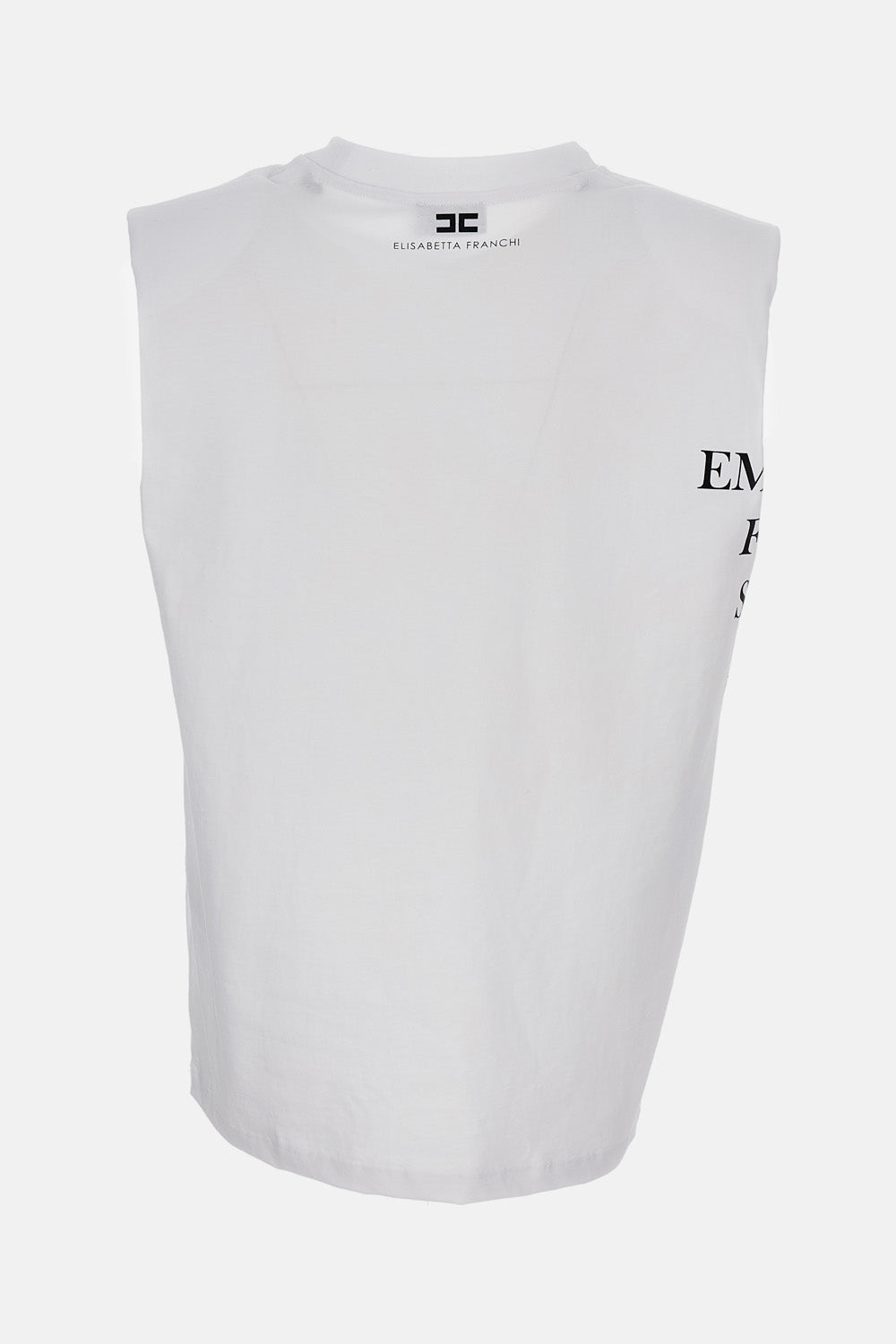 Elisabetta Franchi Top Bianco