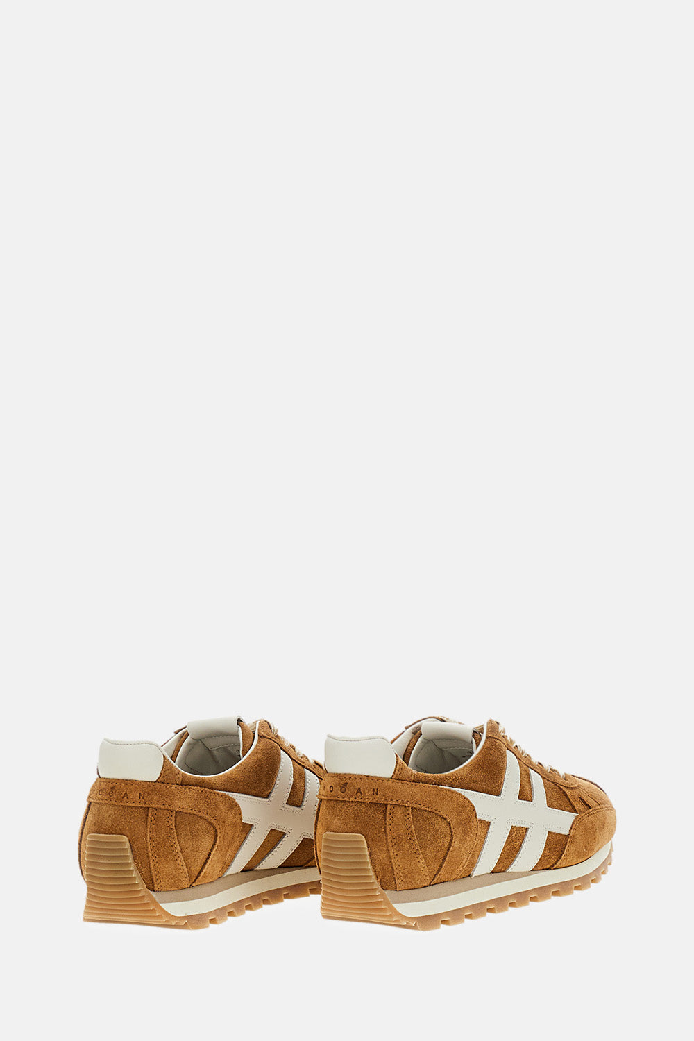 Hogan Sneakers Brown Calfskin