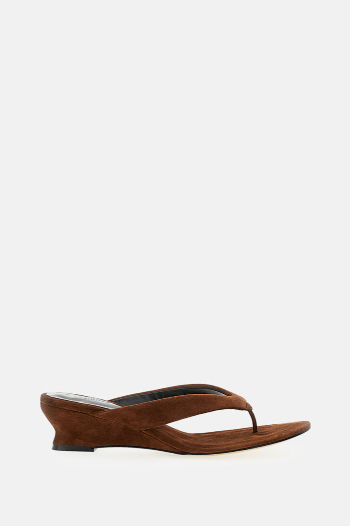 LE MONDE BERYL Sandals Brown Goat Leather