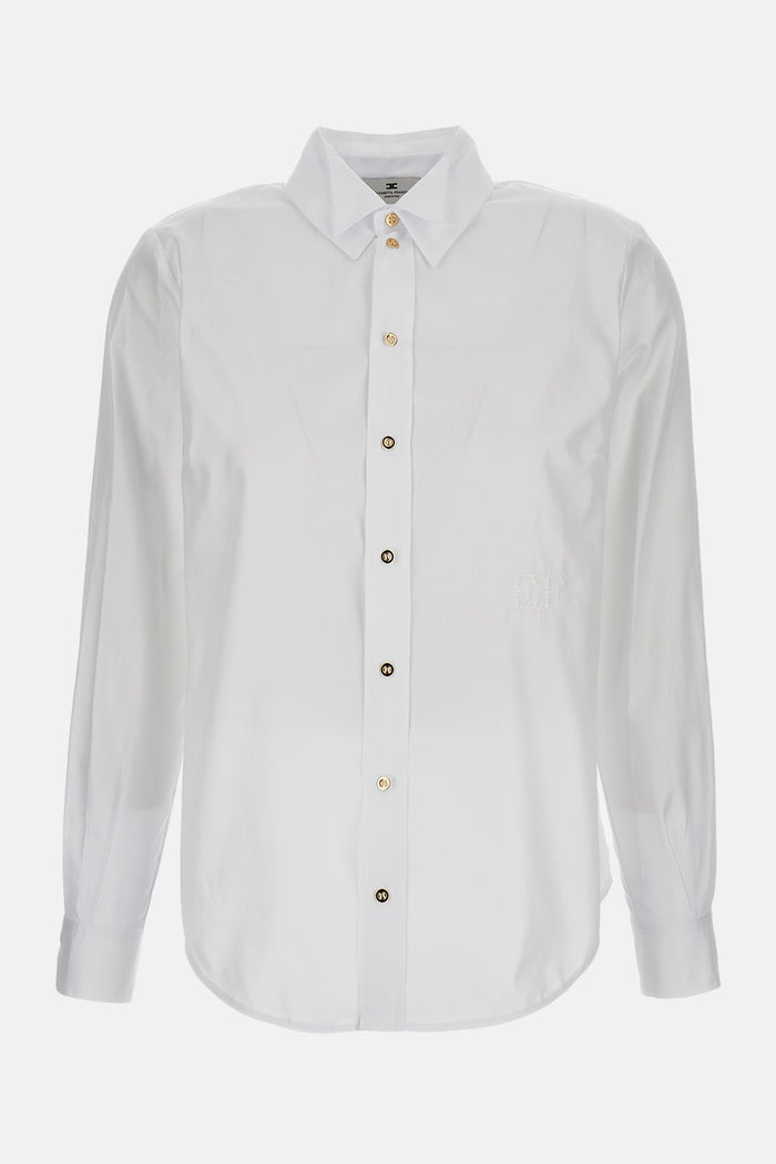 Elisabetta Franchi Shirts Bianco