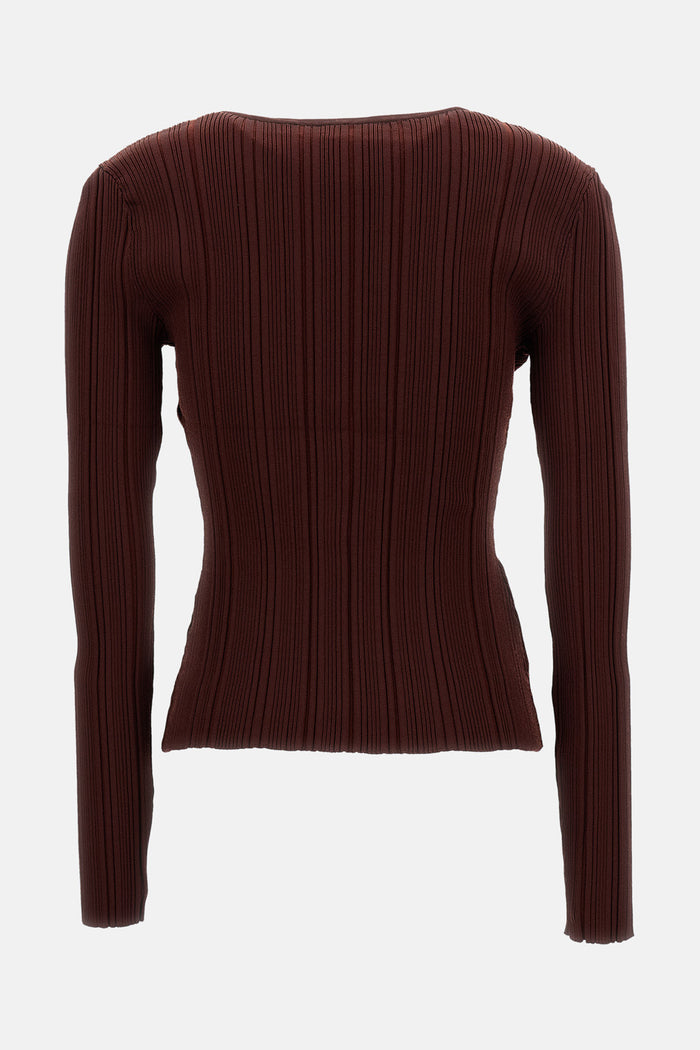 Self-Portrait T-Shirts And Polos Red Vi Pes Pa Ea