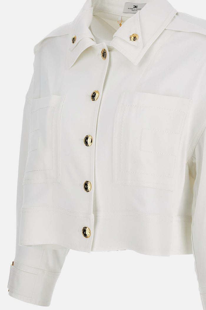 Elisabetta Franchi Jackets White Vi Ea