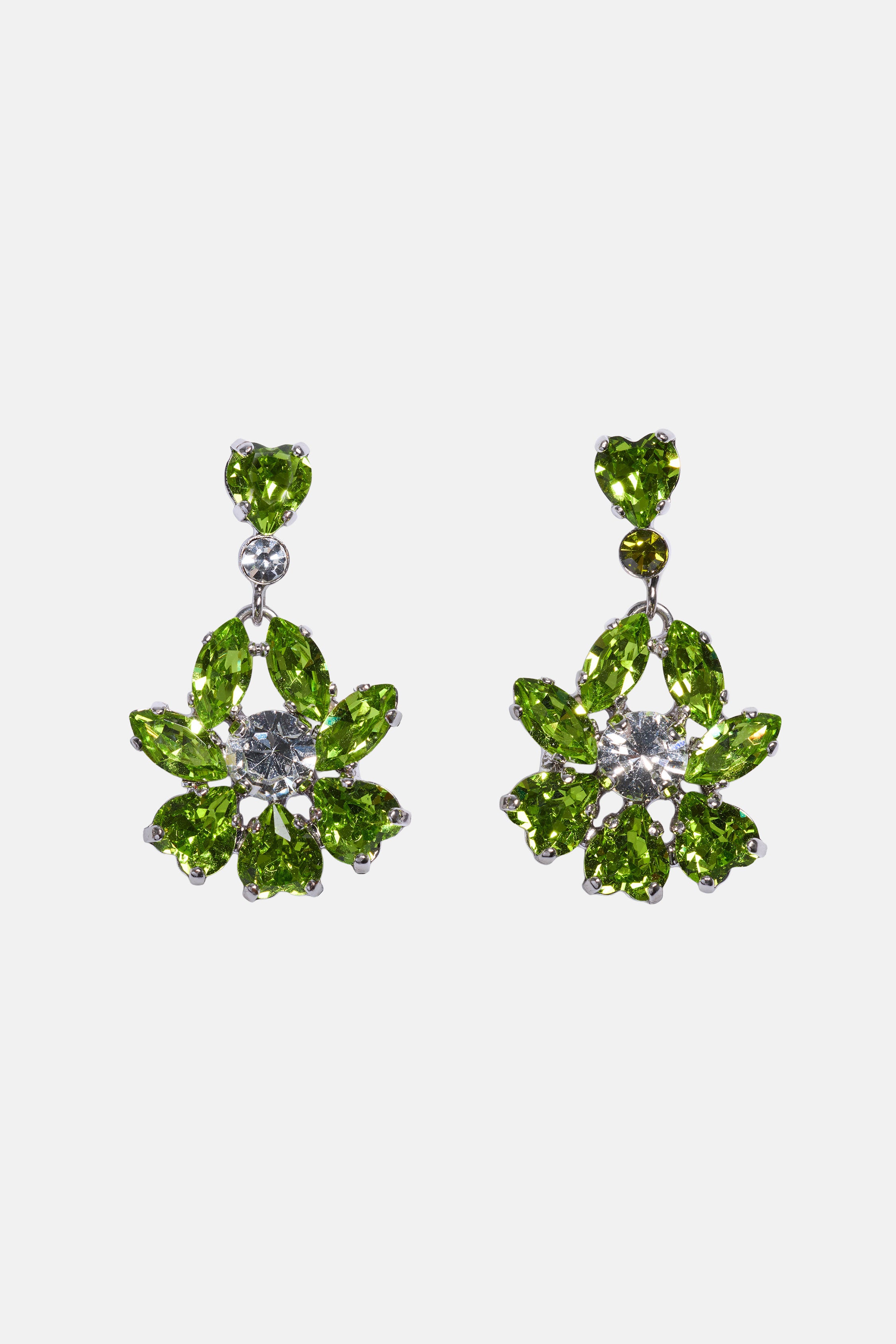 Simone Rocha Bijoux Green Brass
