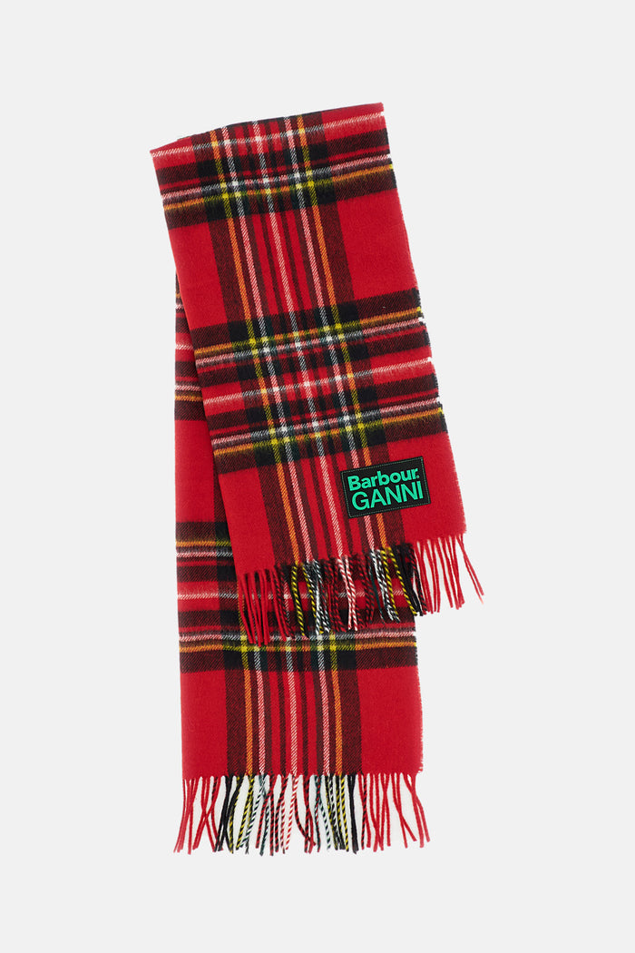 Barbour Scarfs Red
