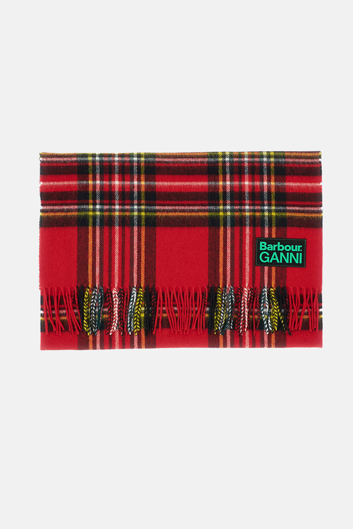 Barbour Scarfs Red
