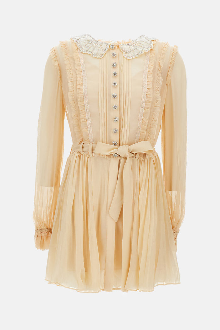 Self-Portrait Dresses Pink