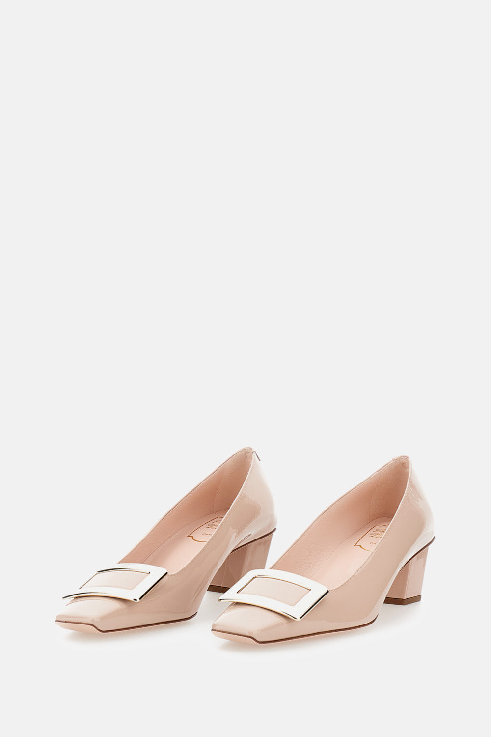 Roger Vivier With Heel Pink Calfkin
